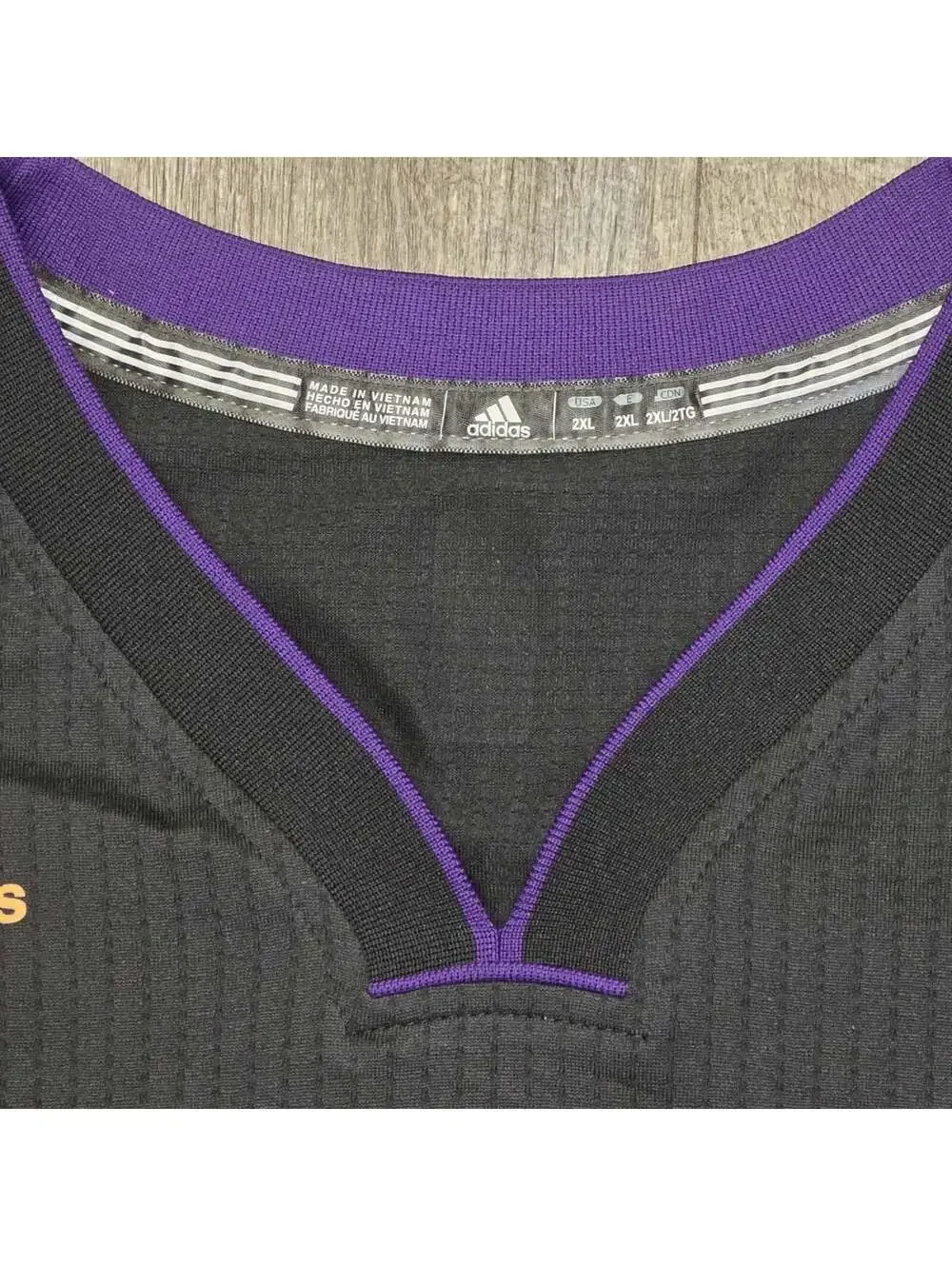Kobe Bryant Hollywood Nights Lakers Adidas black sleeve Jersey Medium mamba NWOT